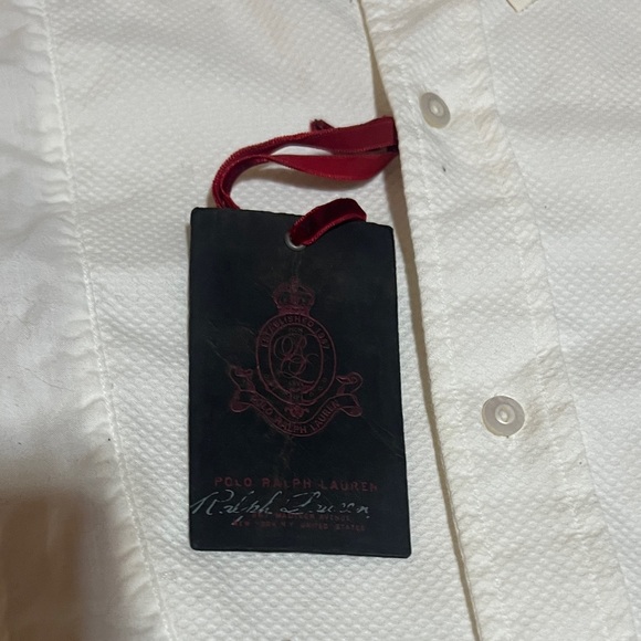 Polo by Ralph Lauren Classic Ribbed Bib Button Down - Picture 6 of 8